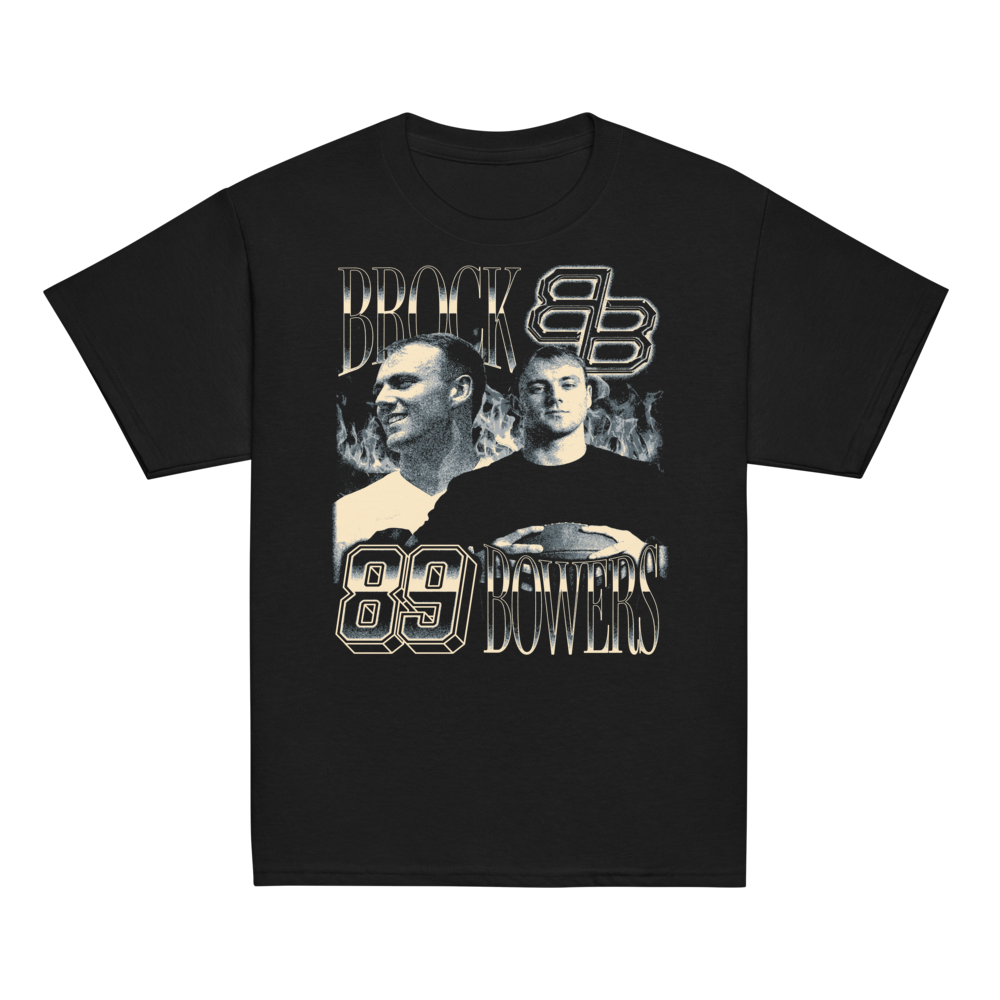 Brock Bowers Vintage Youth T-shirt Black