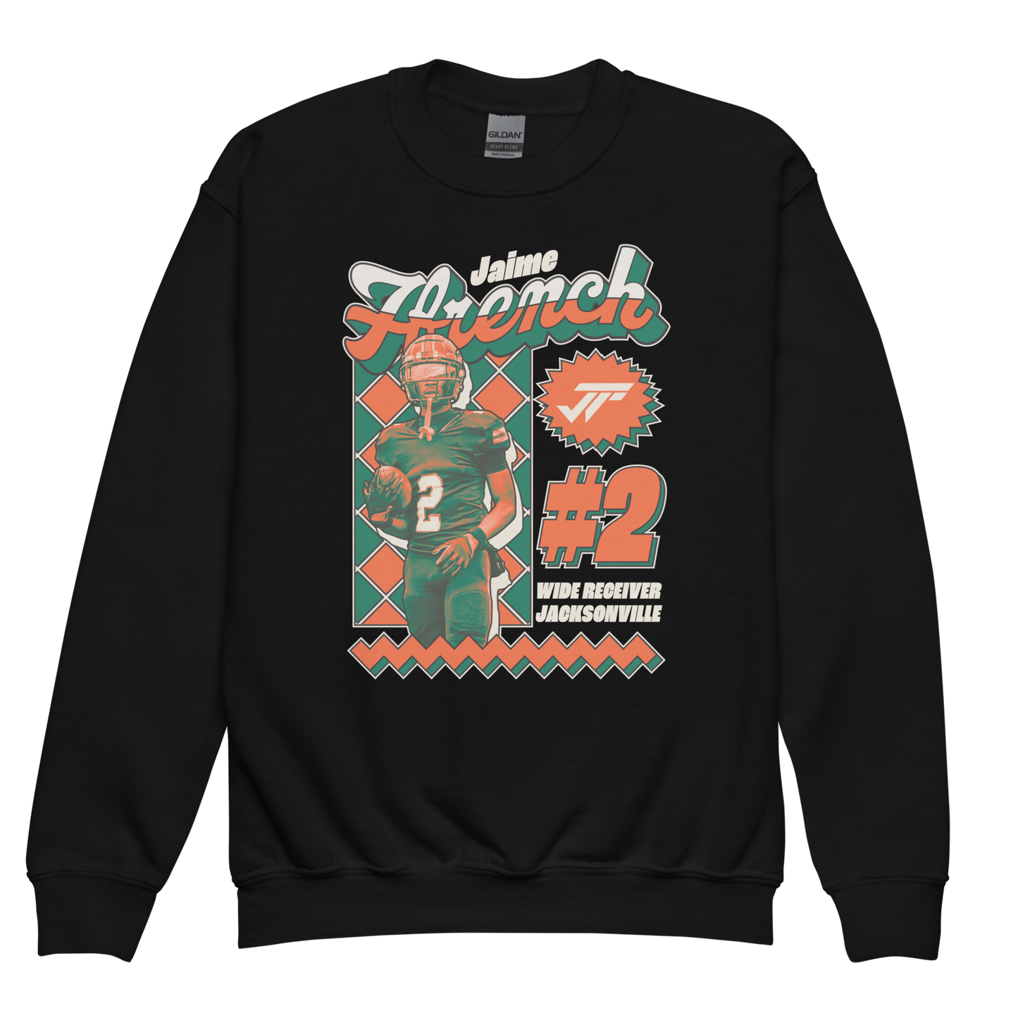 Jaime Ffrench "Retro" Youth Crewneck