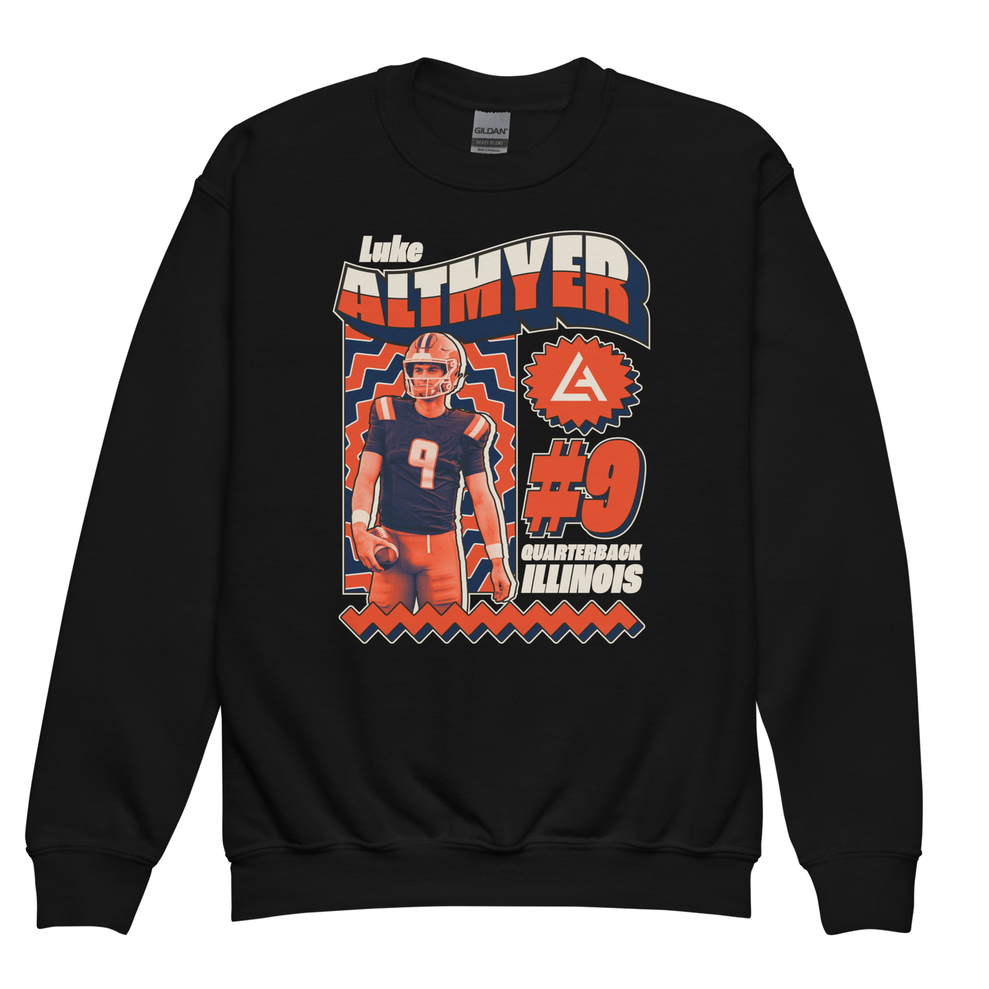 Luke Altmyer "Retro" Youth Crewneck