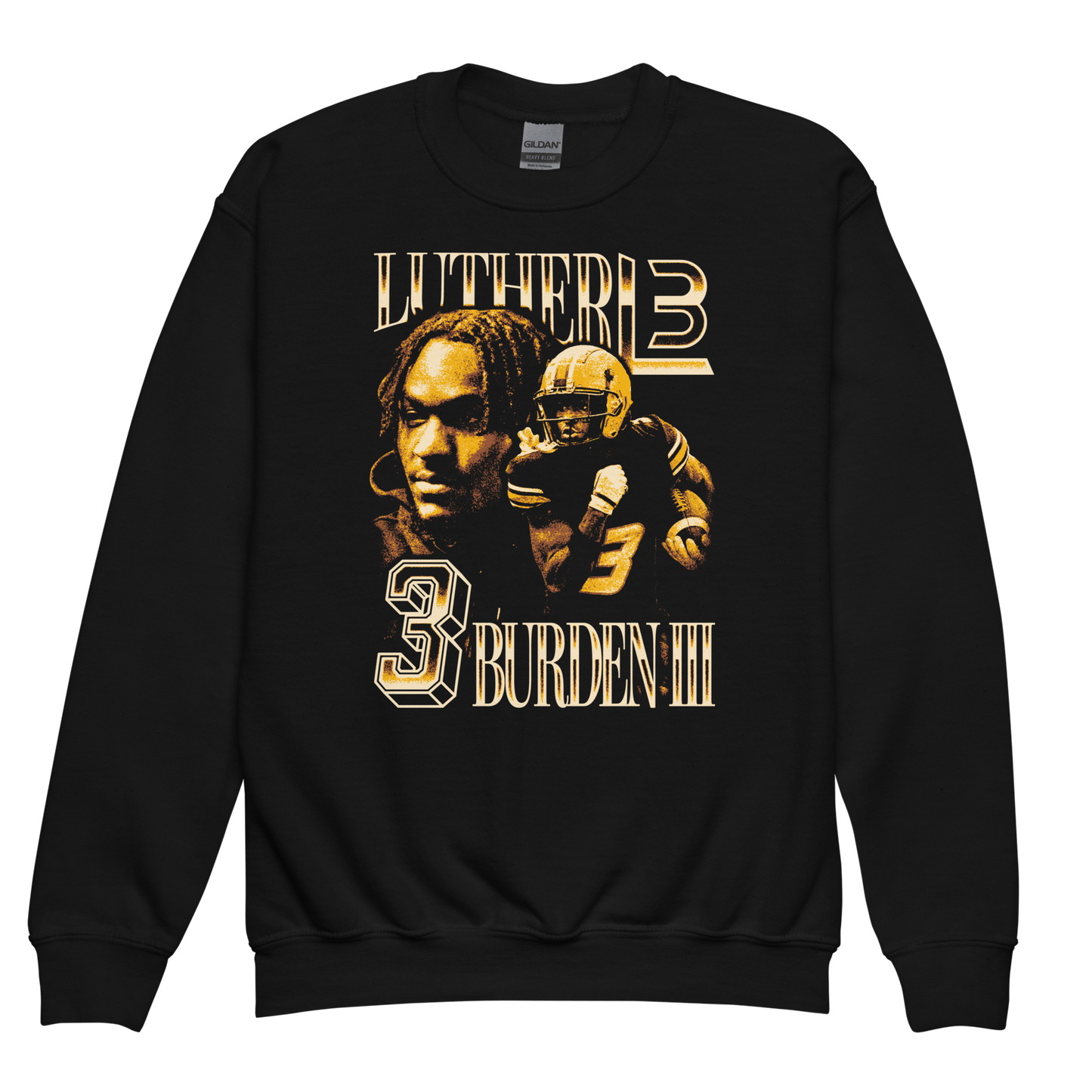 Luther Burden III "Collage" Youth Crewneck