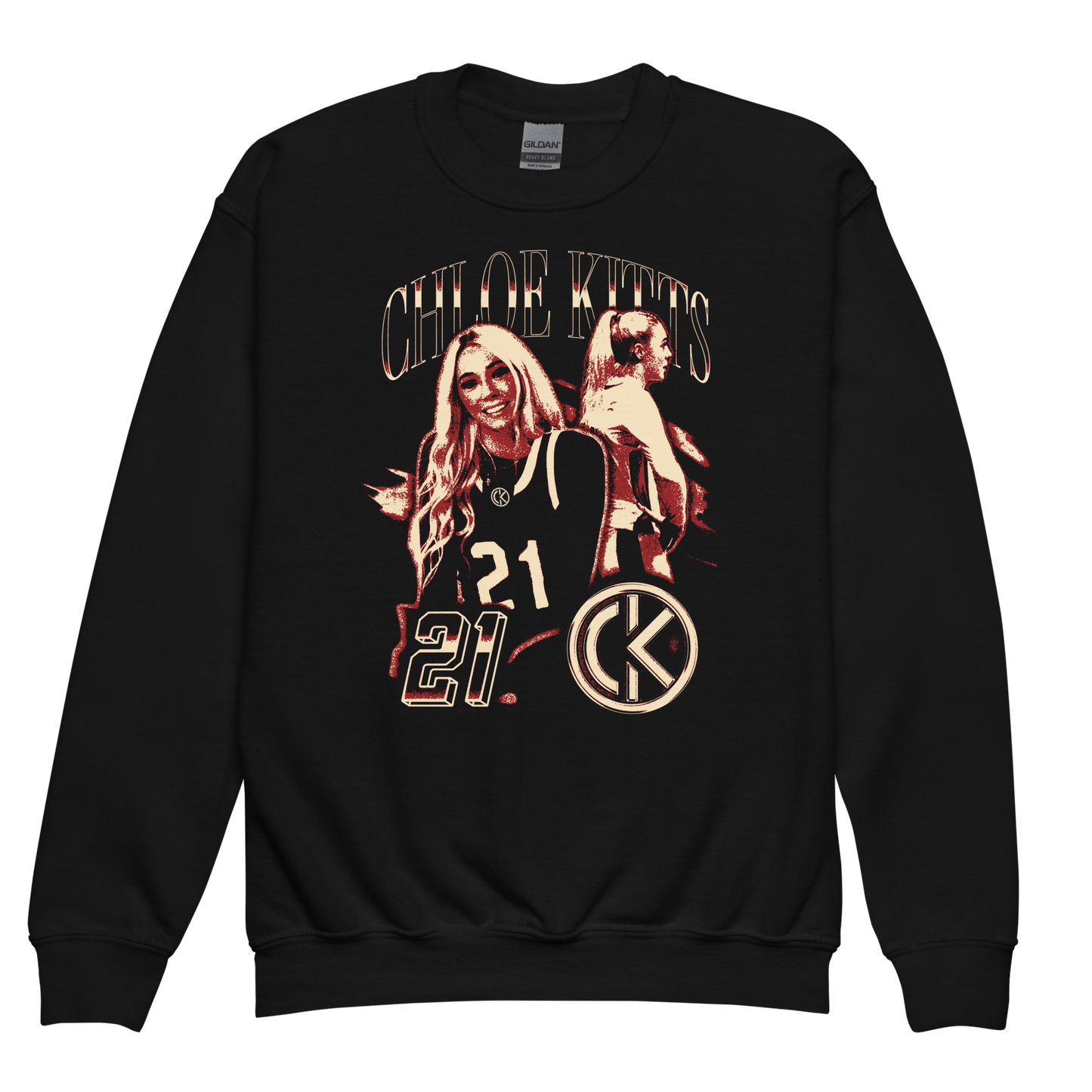 Chloe Kitts "Vintage" Youth Crewneck