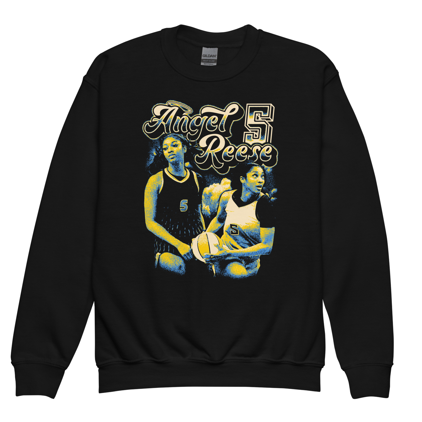 Angel Reese "Vintage" Youth Crewneck