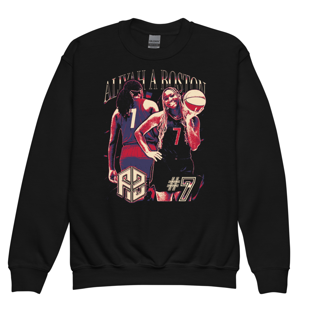 AJ Brown Vintage Youth Sweatshirt Black