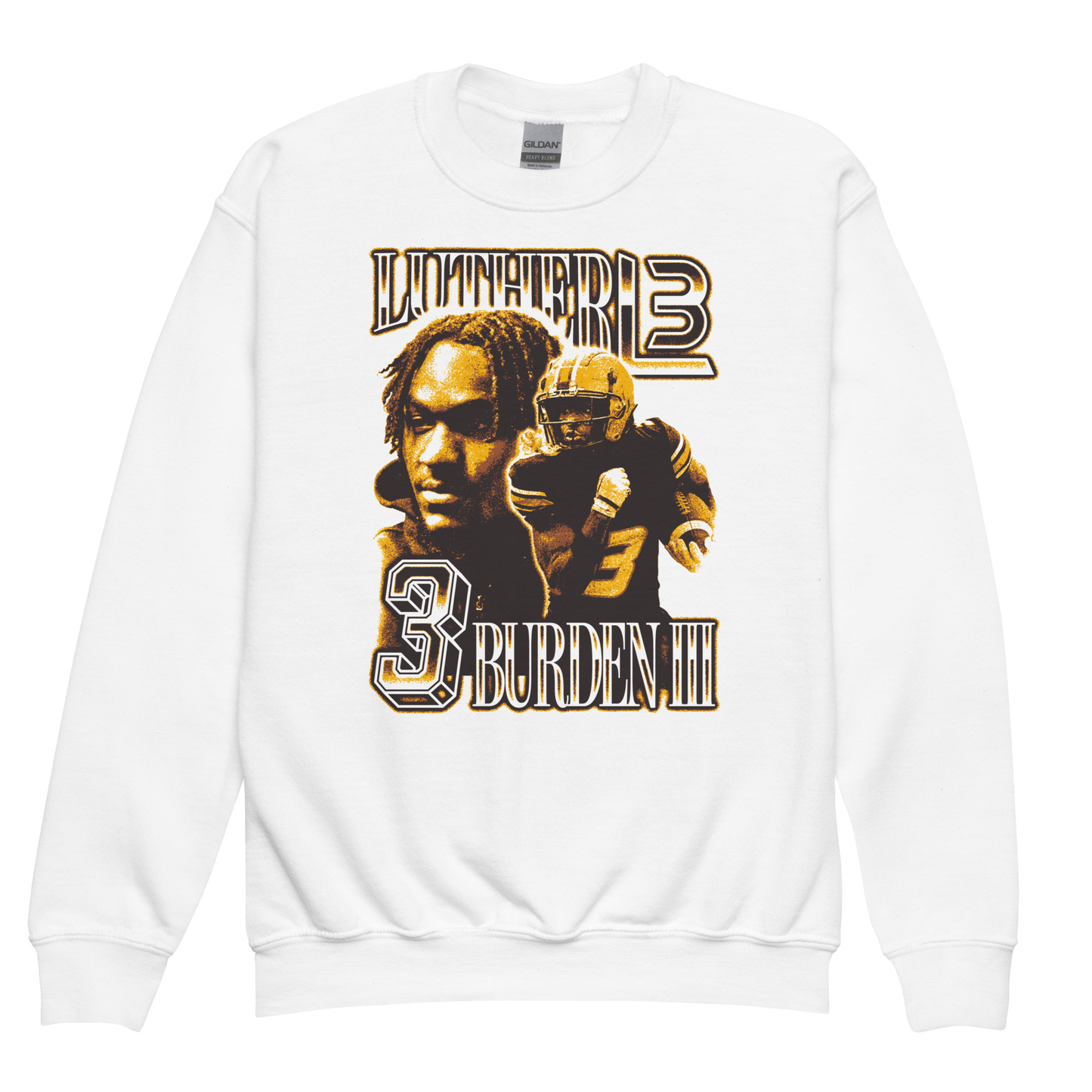 Luther Burden III "Collage" Youth Crewneck