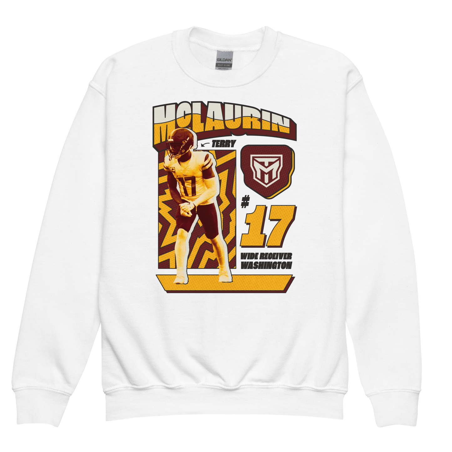Terry McLaurin "Retro" Youth Crewneck