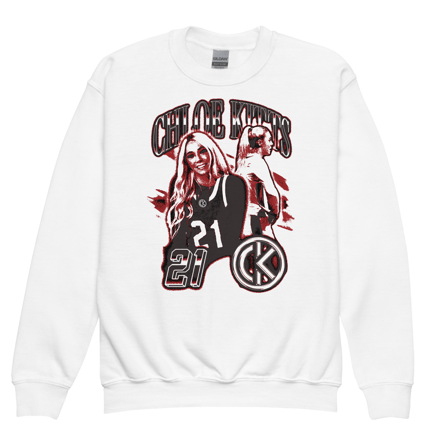 Chloe Kitts "Vintage" Youth Crewneck