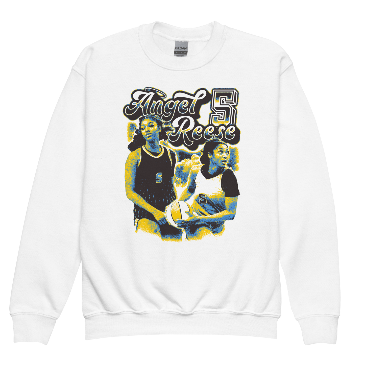 Angel Reese "Vintage" Youth Crewneck