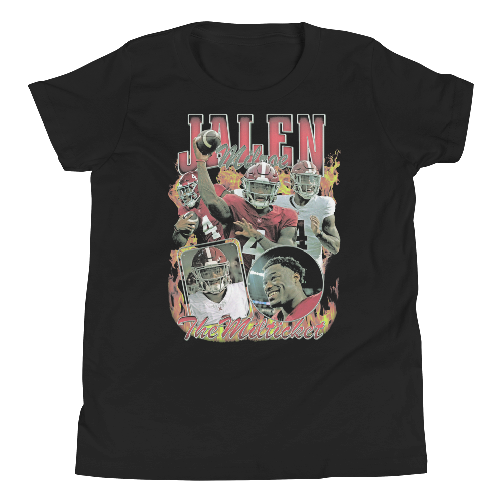 Jalen Milroe "Collage" Youth Shirt