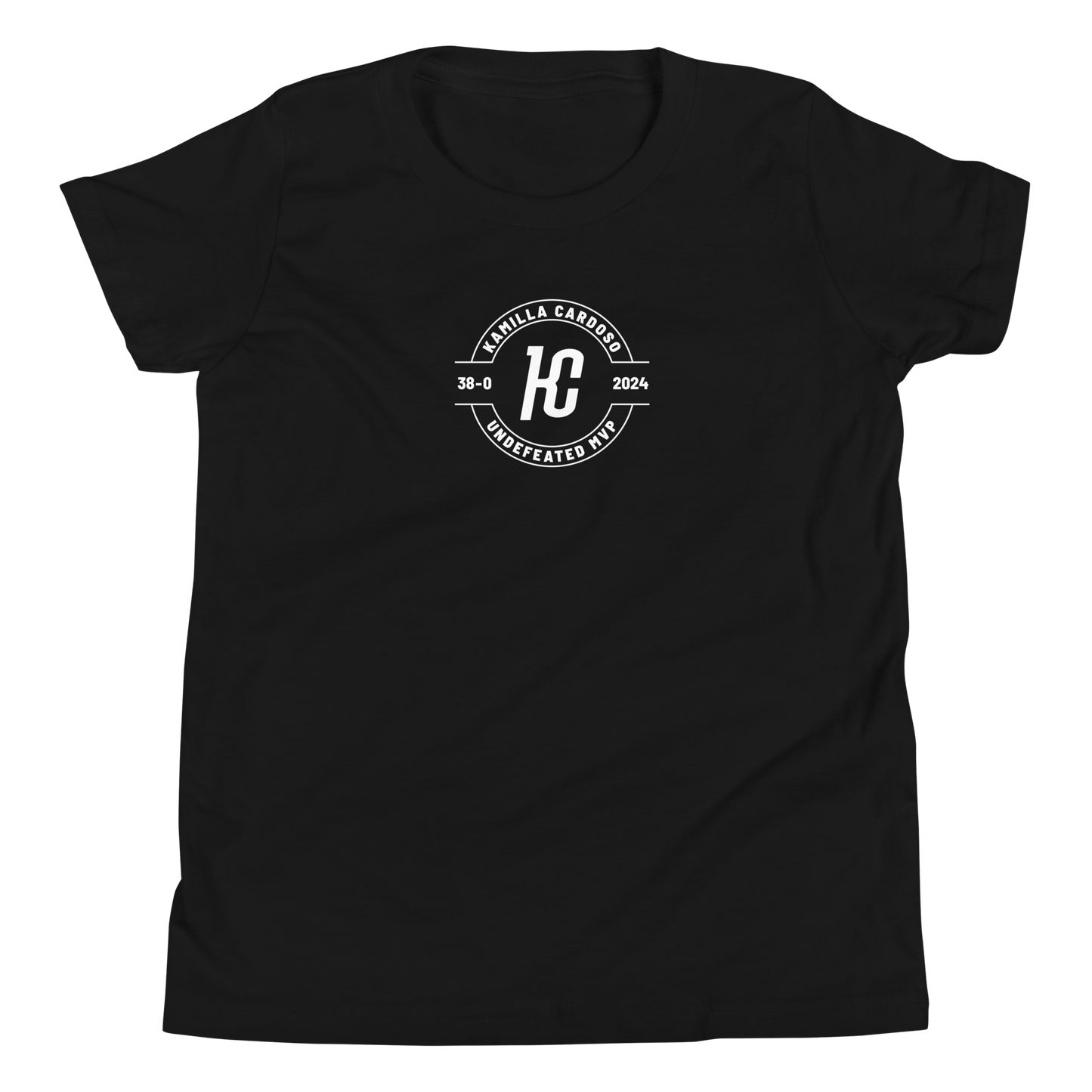 Kamilla Cardoso "Logo Badge" Youth T-Shirt