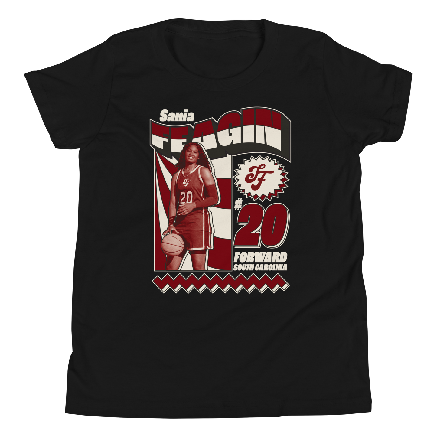 Sania Feagin "Retro" Youth T-Shirt