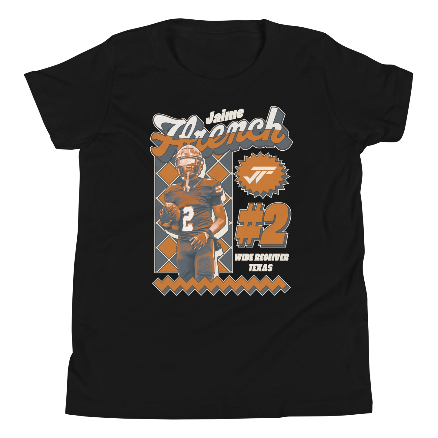 Jaime Ffrench Texas "Retro" Youth T-Shirt