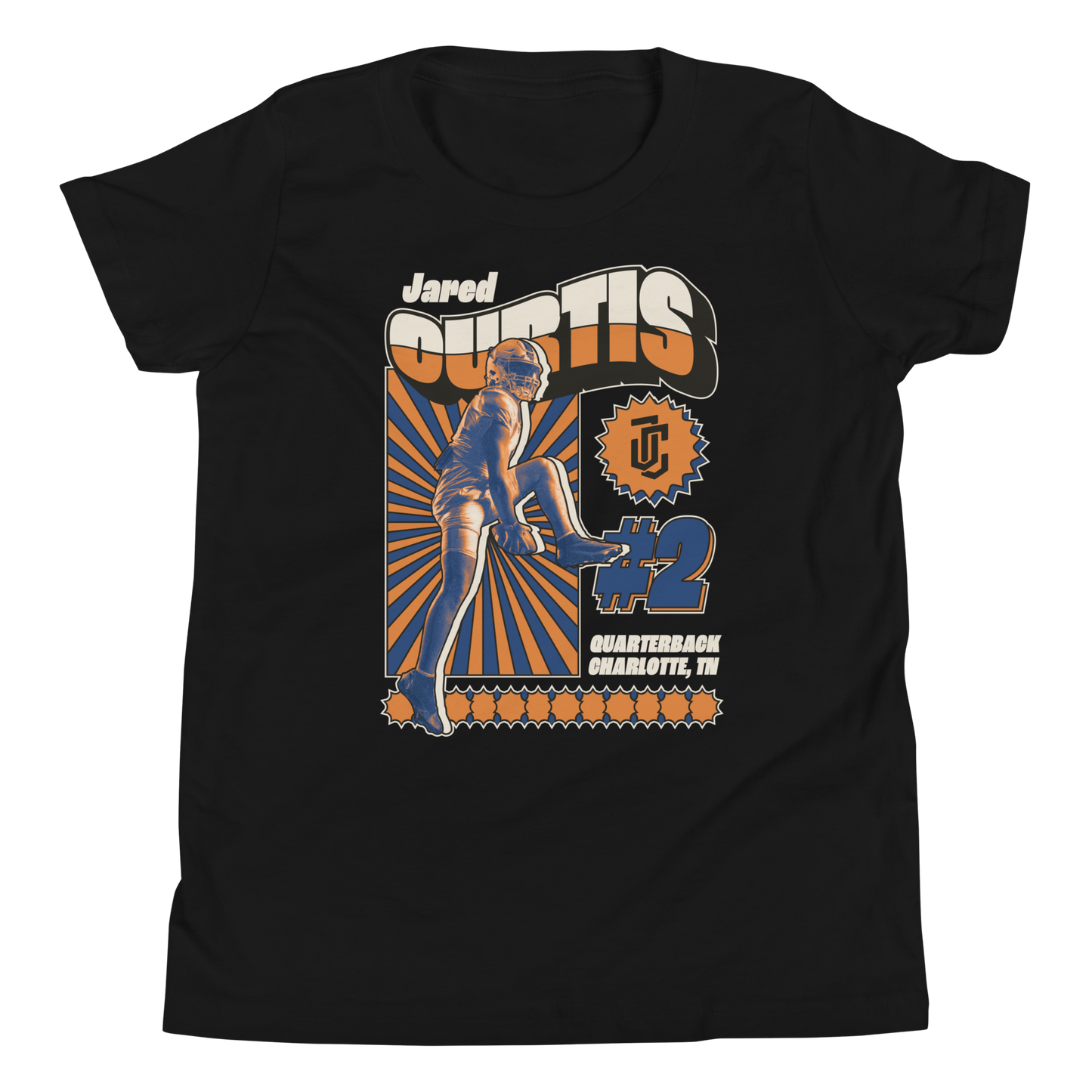 Jared Curtis "Retro" Youth T-Shirt