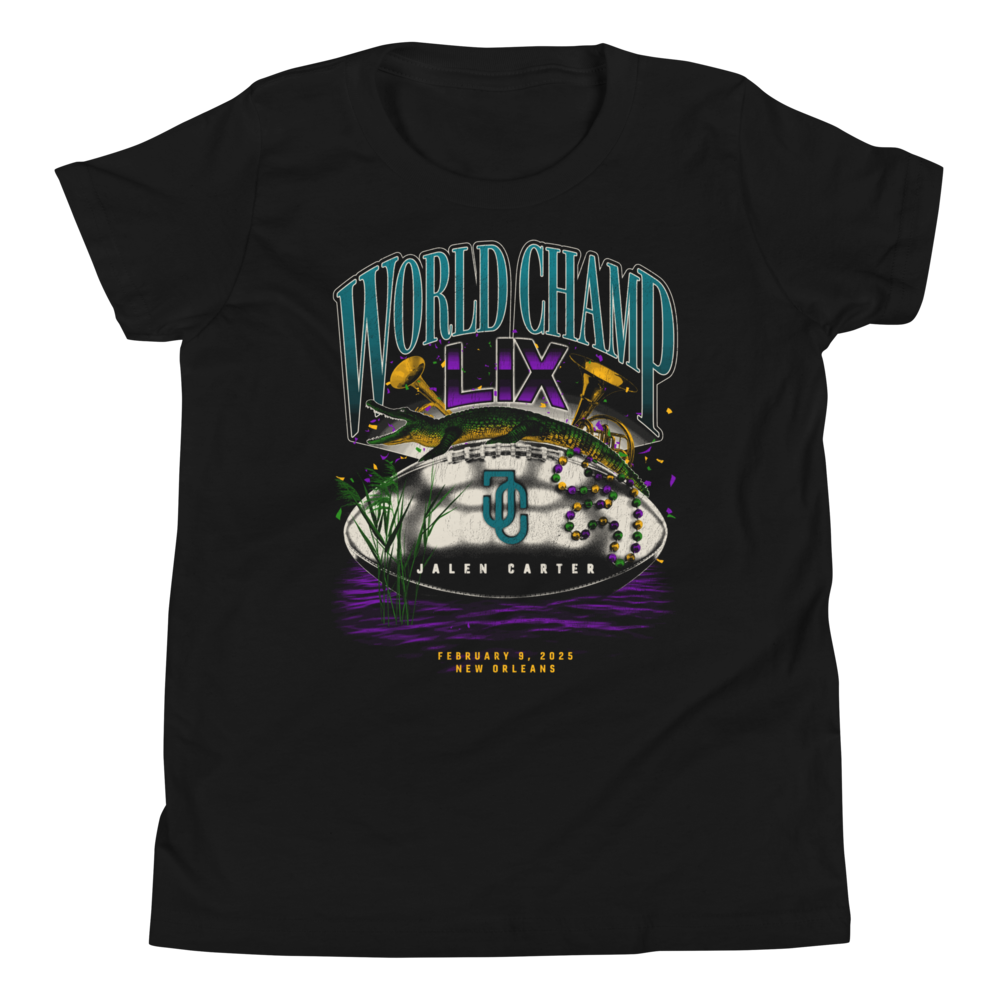 Jalen Carter "World Champion" Youth T-shirt