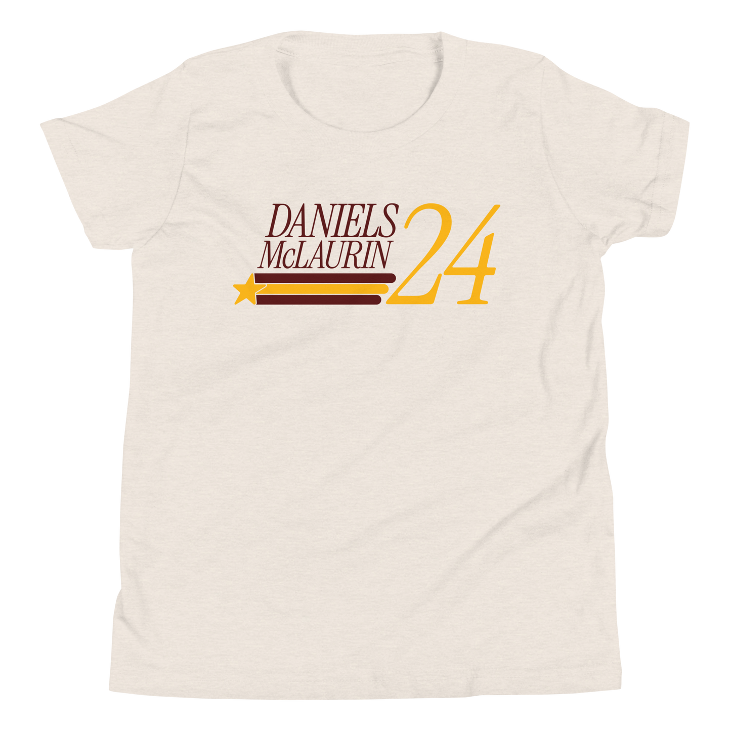 Jayden Daniels "McLaurin Daniels 24" Youth T-shirt