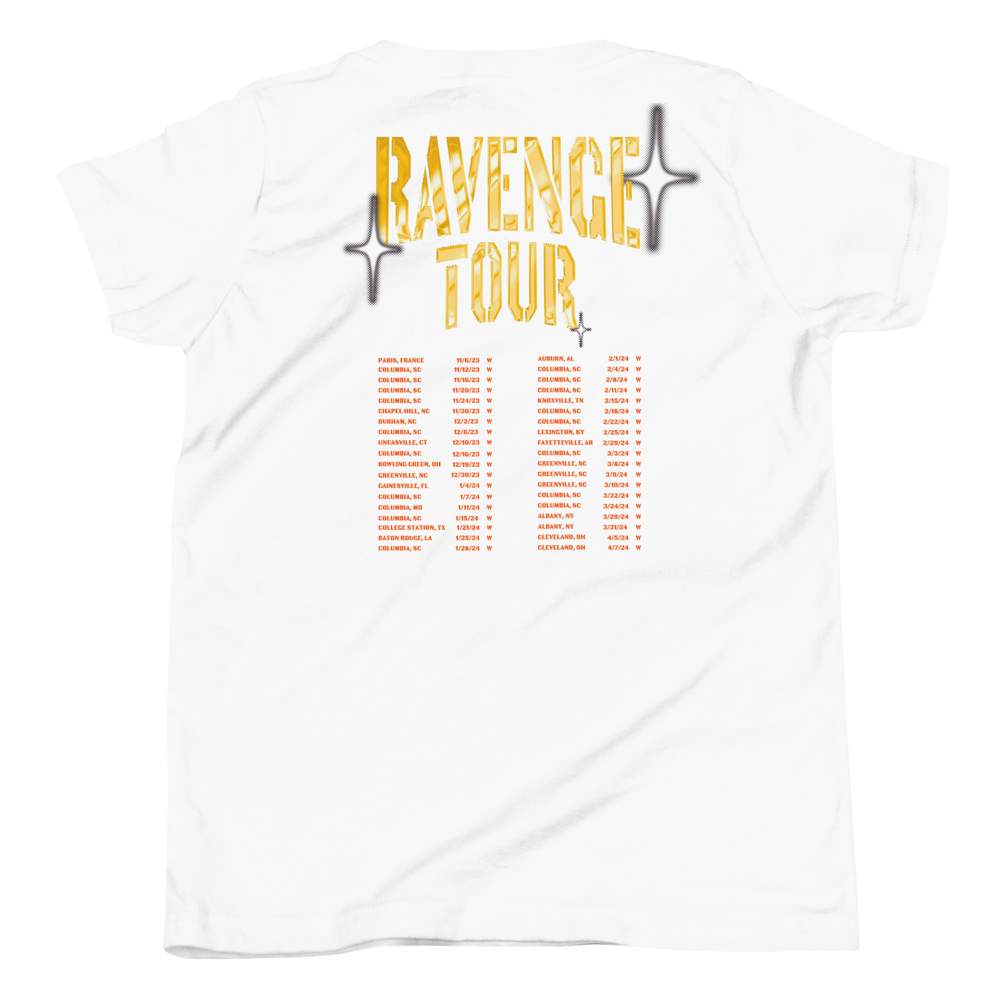 Raven Johnson "Ravenge Tour" Youth Shirt