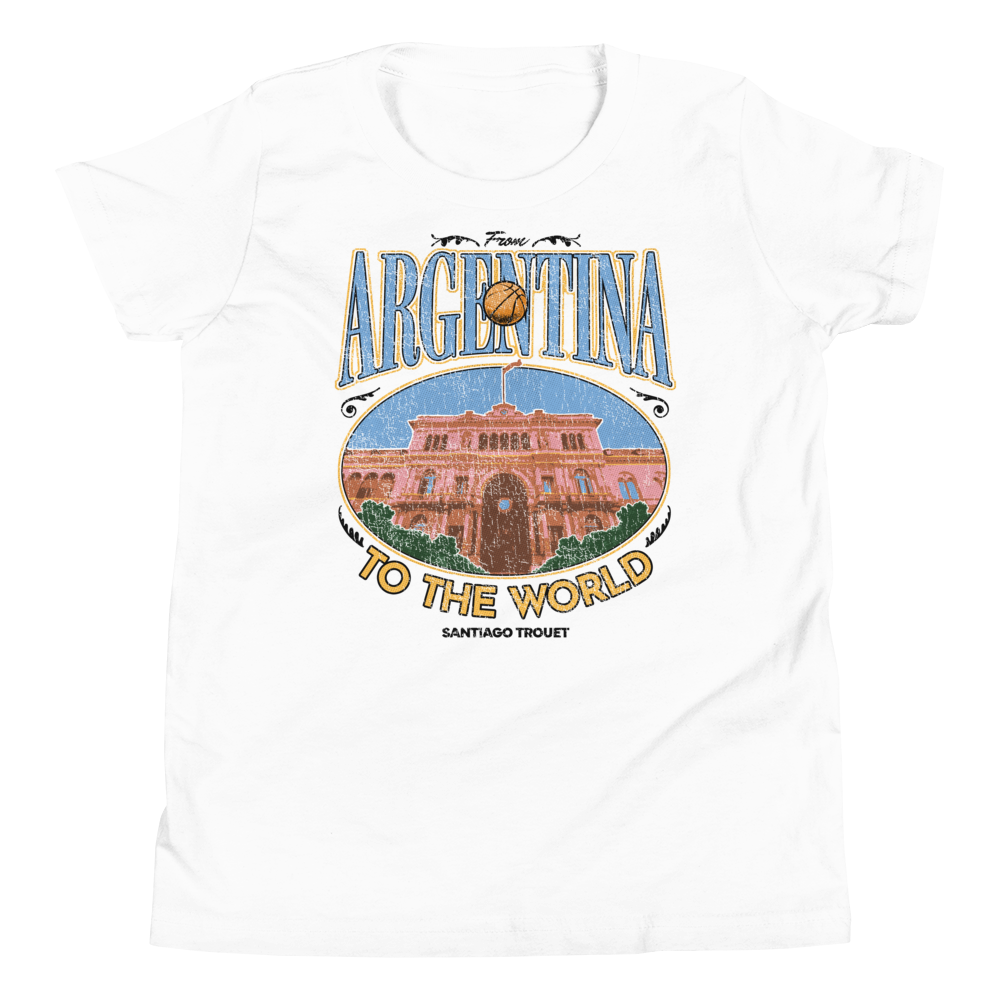 Santiago Trouet "Argentina To The World" Youth Shirt