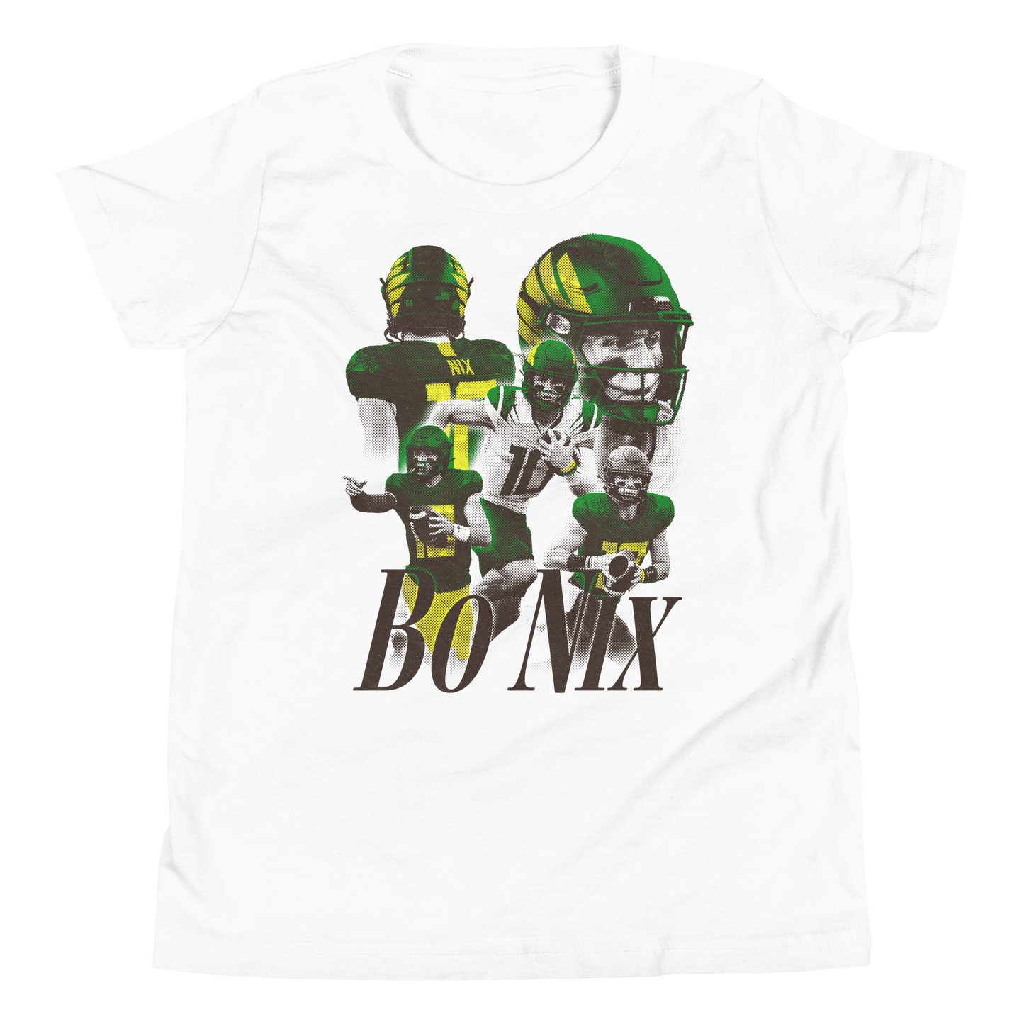 Bo Nix "Collage" Youth T-Shirt