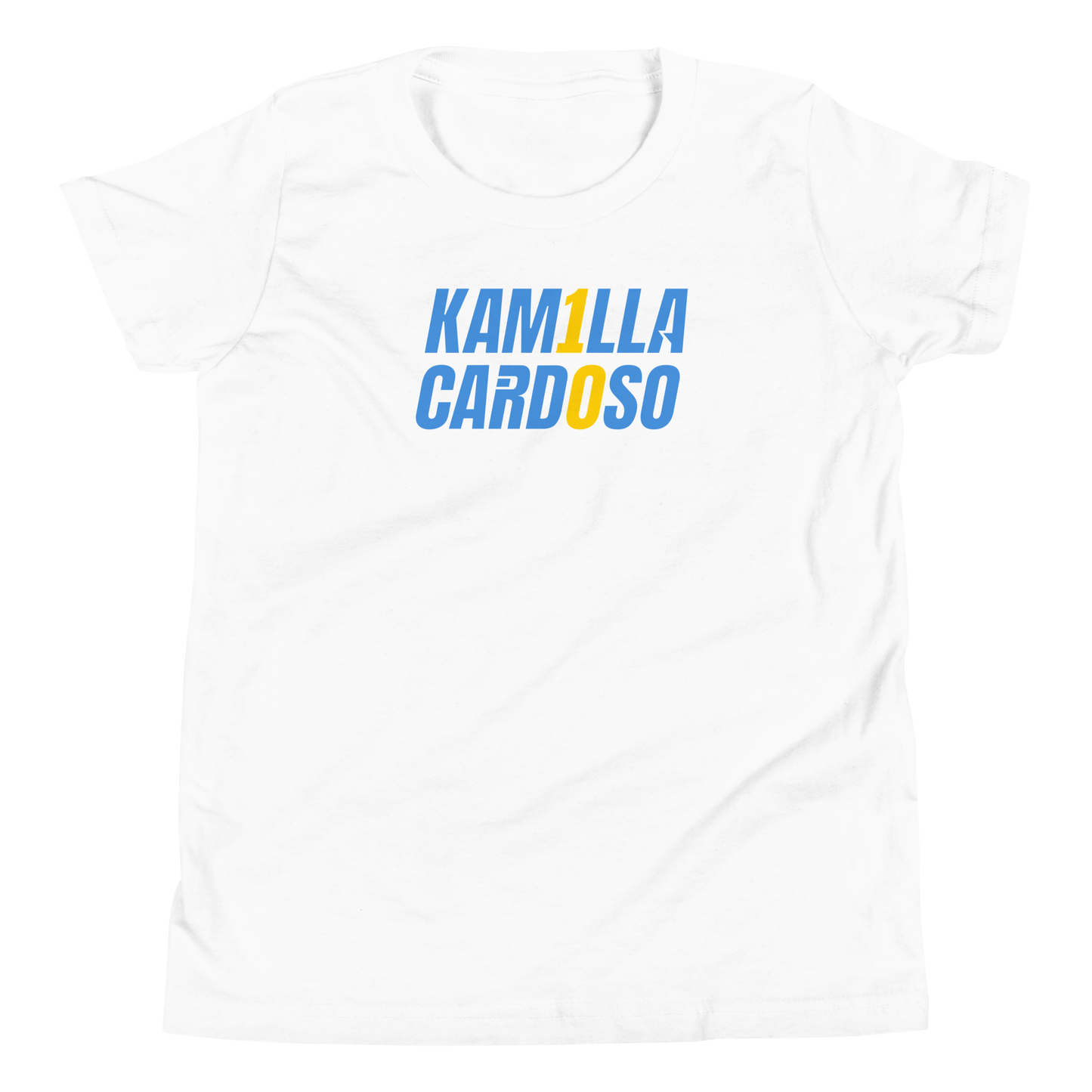 Kamilla Cardoso "Logo Lockup" Youth T-Shirt