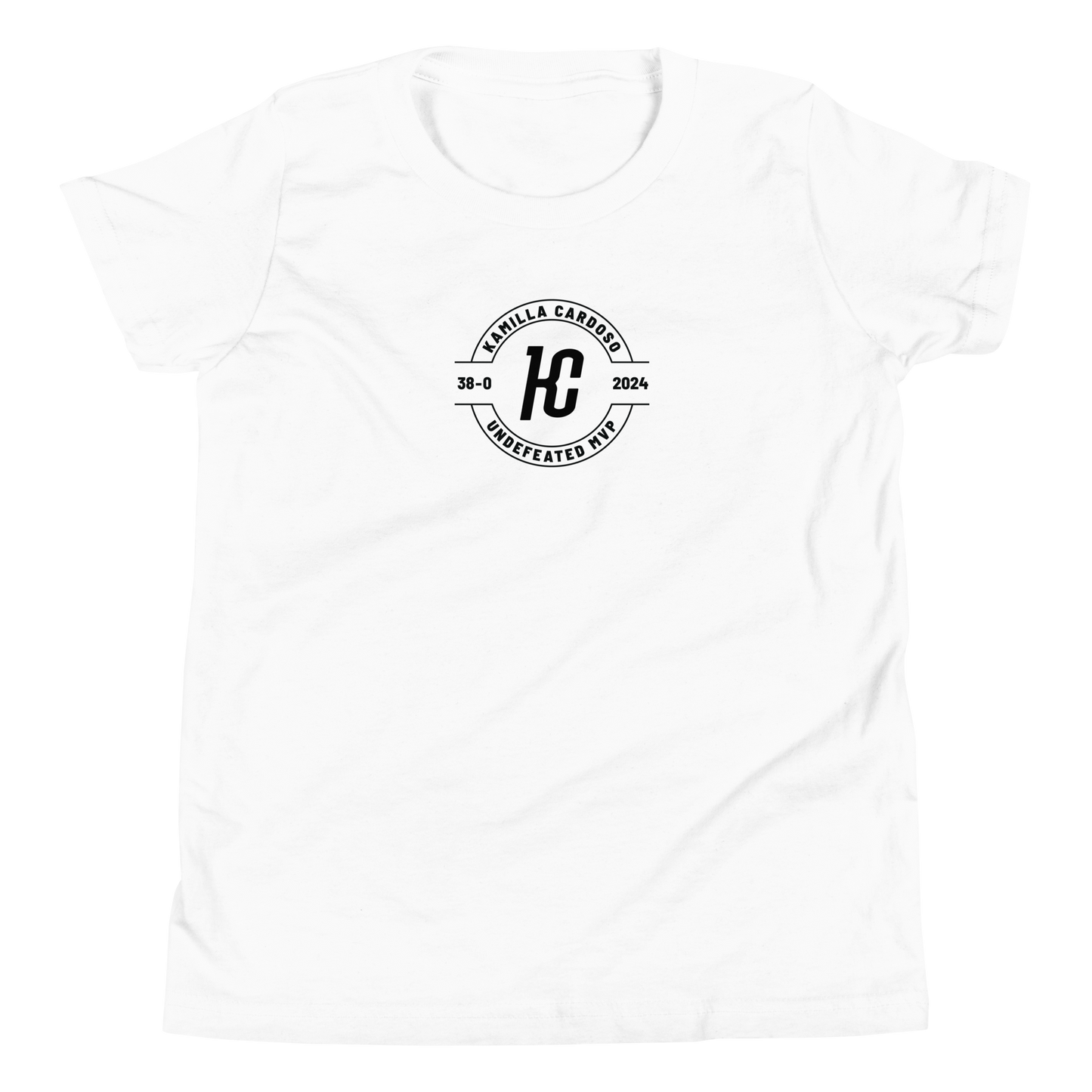 Kamilla Cardoso "Logo Badge" Youth T-Shirt