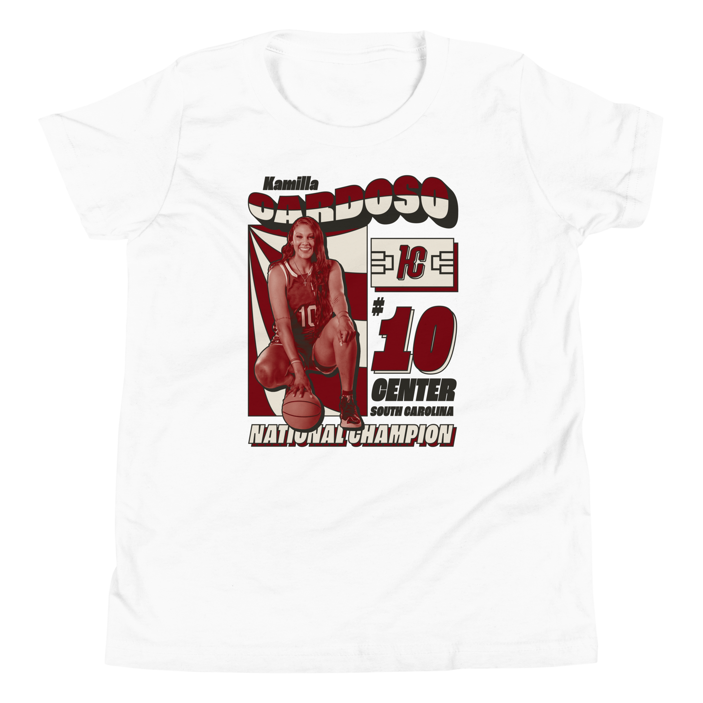 Kamilla Cardoso "National Champion" Youth T-Shirt