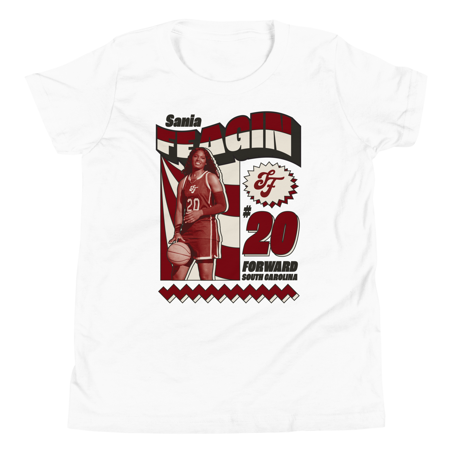 Sania Feagin "Retro" Youth T-Shirt