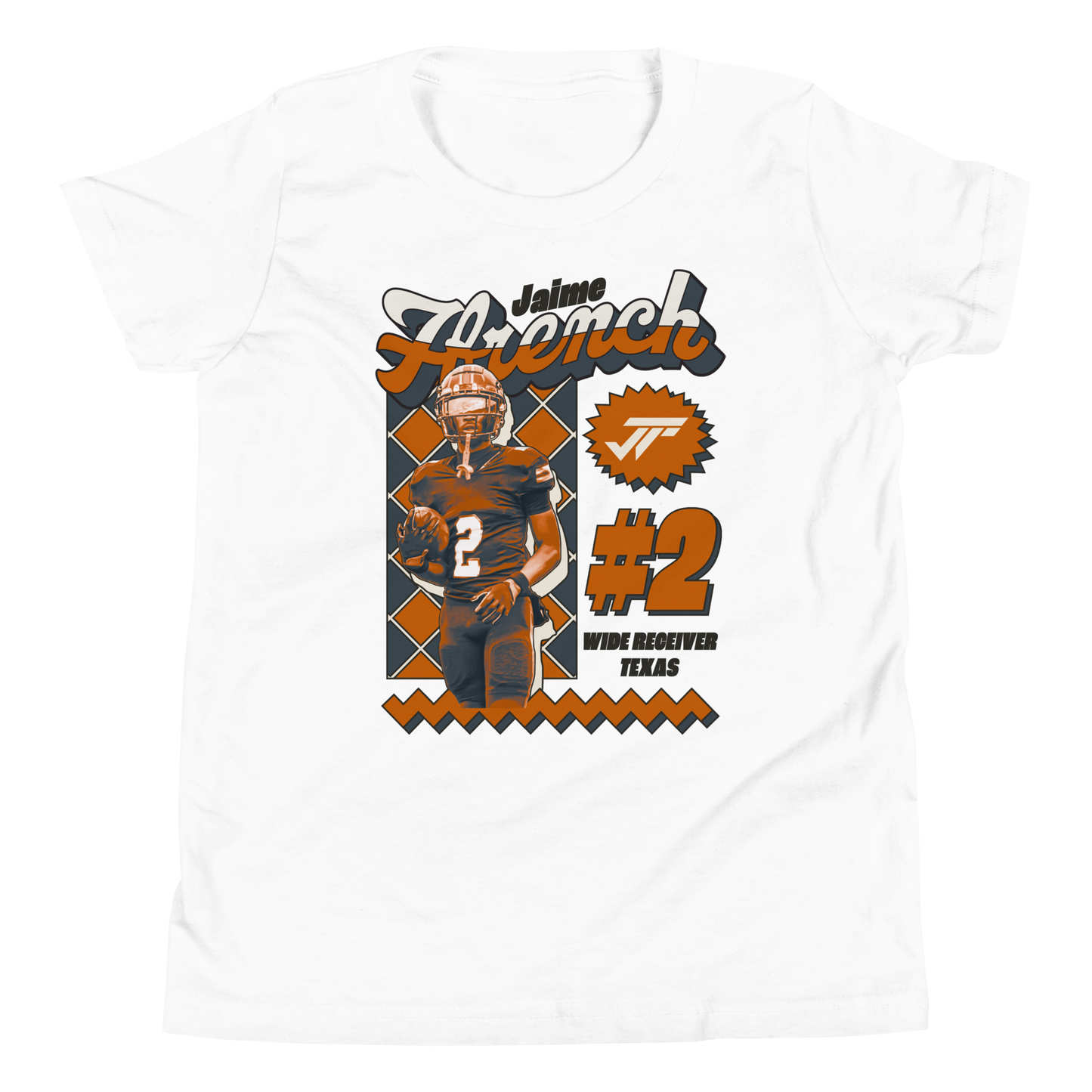 Jaime Ffrench Texas "Retro" Youth T-Shirt