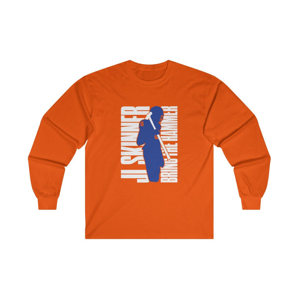 JL Skinner "Bring the Hammer" Orange-Out Long Sleeve Shirt