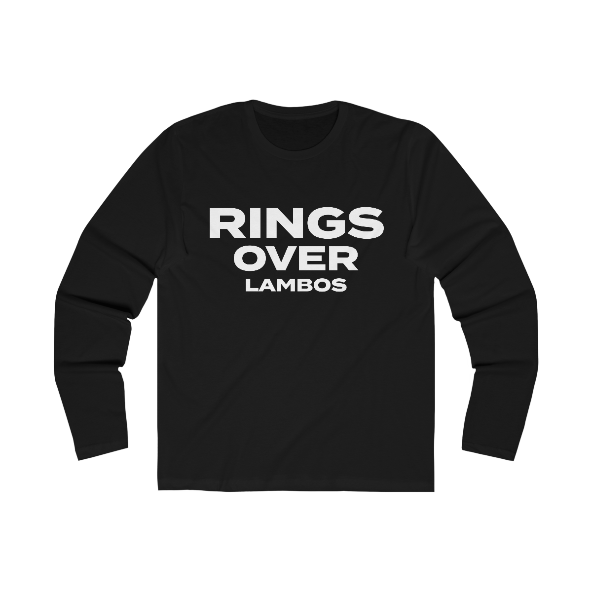 RINGS OVER LAMBOS "BIG RINGS" LS T-Shirt