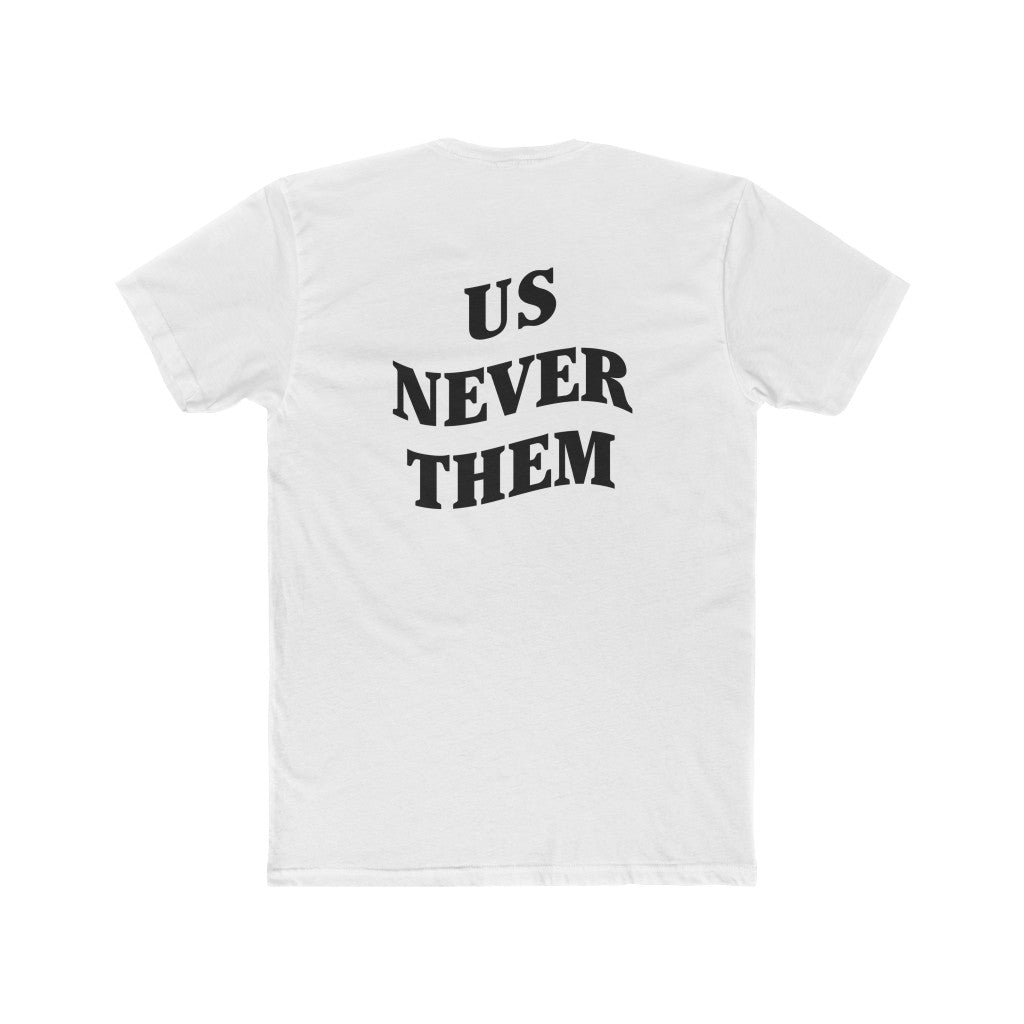 Terry McLaurin "Us Never Them - Wavy" T-shirt White