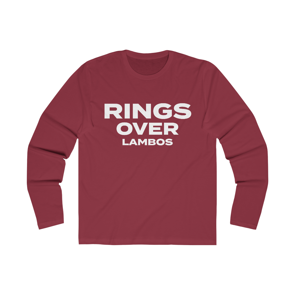 RINGS OVER LAMBOS "BIG RINGS" LS T-Shirt