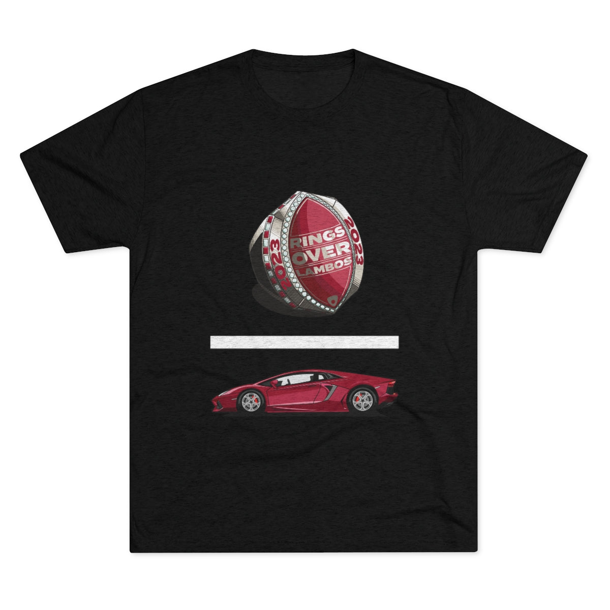 RINGS OVER LAMBOS "Equation" T-Shirt