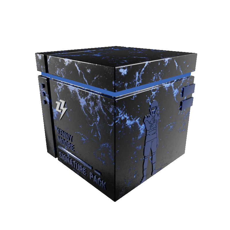 Kenny Moore "First Pro Game" Signature Pack