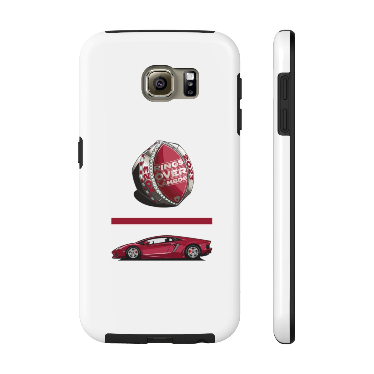 RINGS OVER LAMBOS "Equation" Tough Phone Case