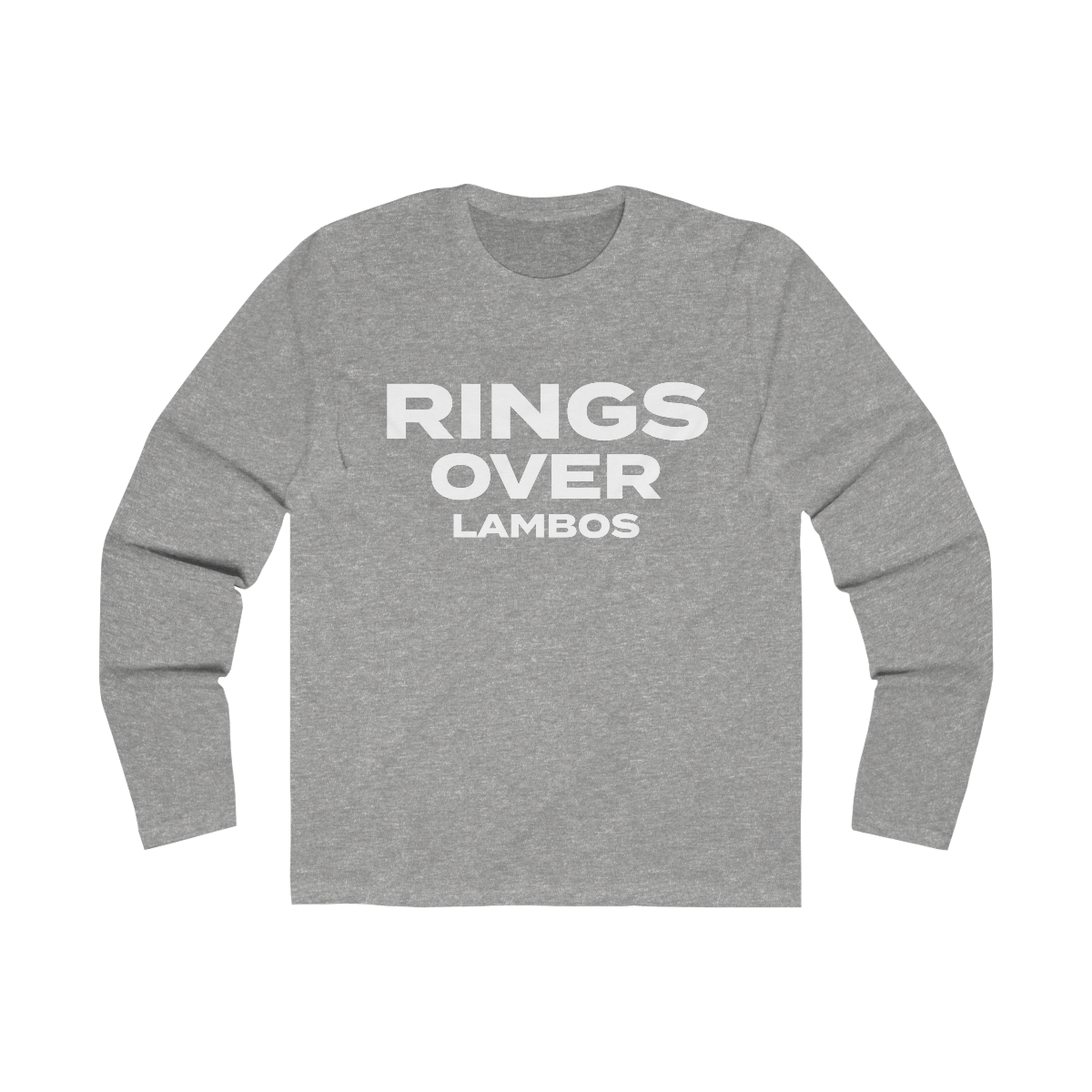 RINGS OVER LAMBOS "BIG RINGS" LS T-Shirt