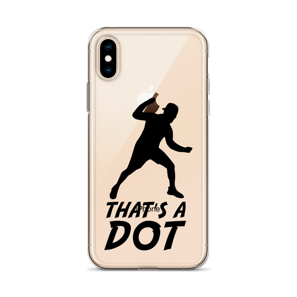 Zach Lewis "That's a Dot" iPhone Case