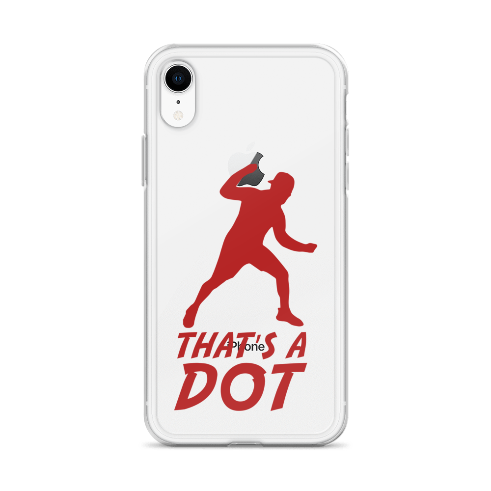 Zach Lewis "That's a Dot" iPhone Case