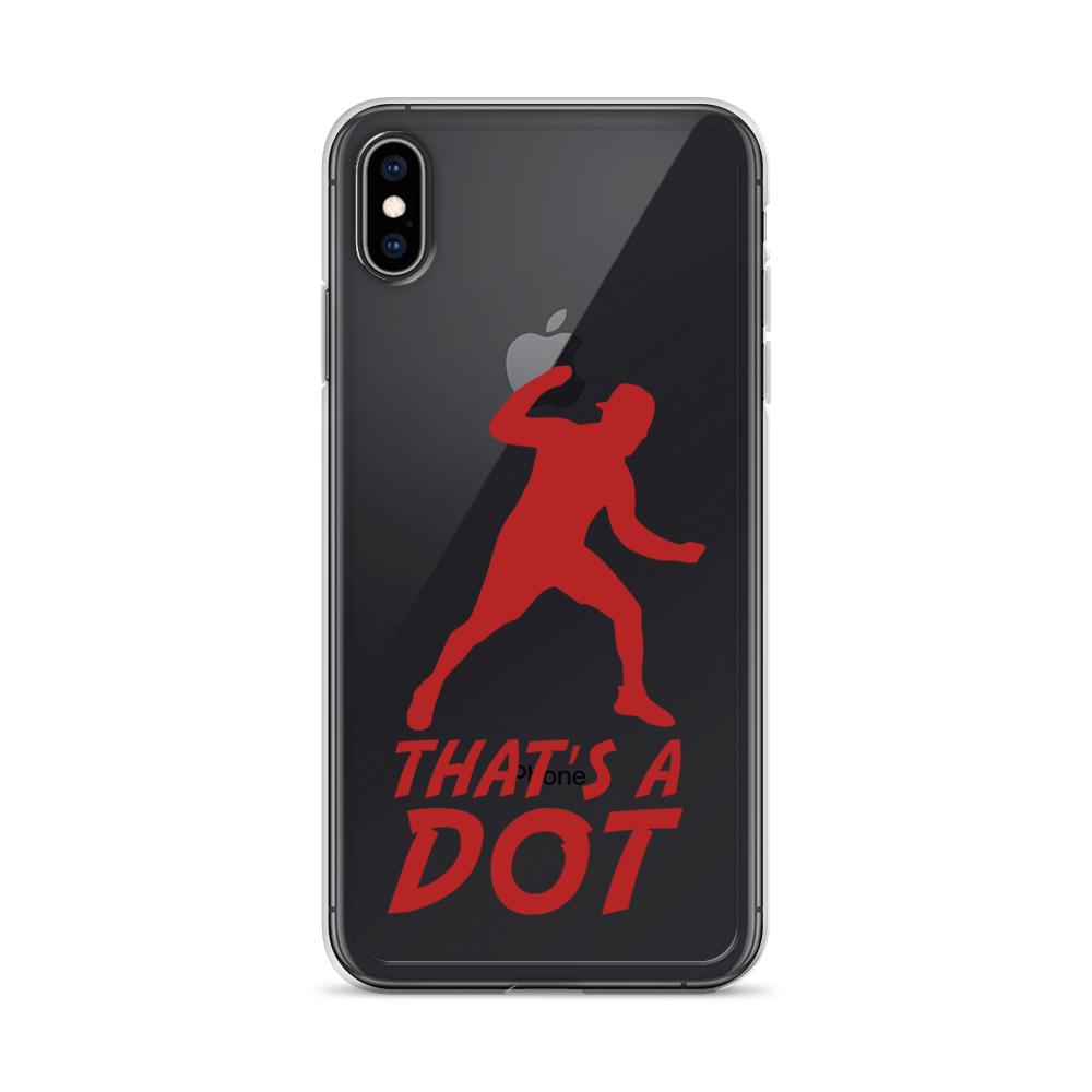 Zach Lewis "That's a Dot" iPhone Case
