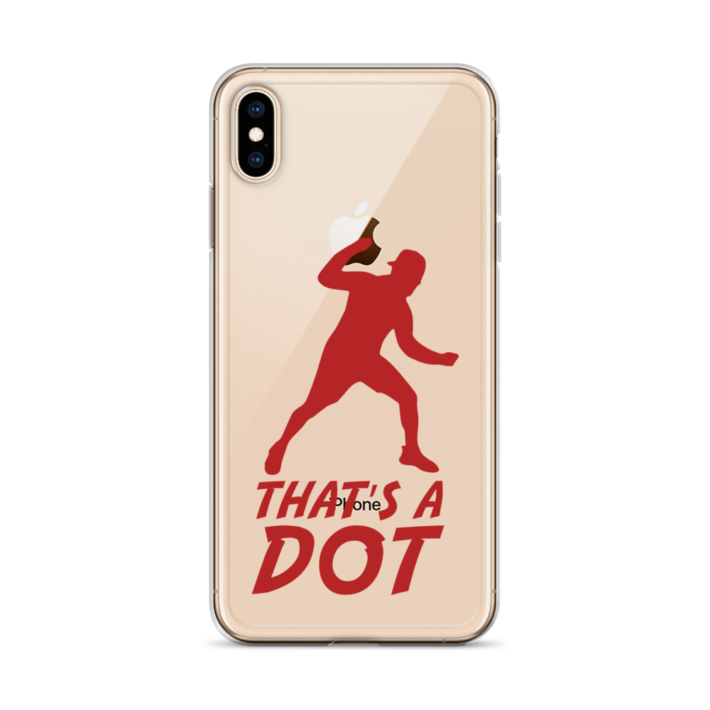 Zach Lewis "That's a Dot" iPhone Case