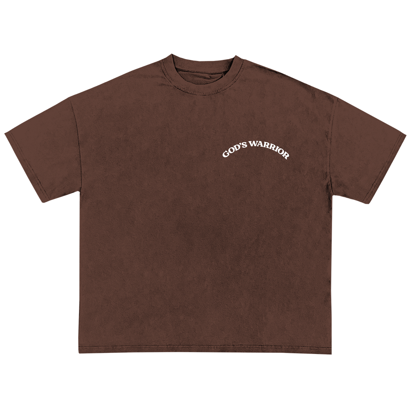 Jacob Phillips "God's Warrior" Limited T-shirt Brown (Pre-Order)