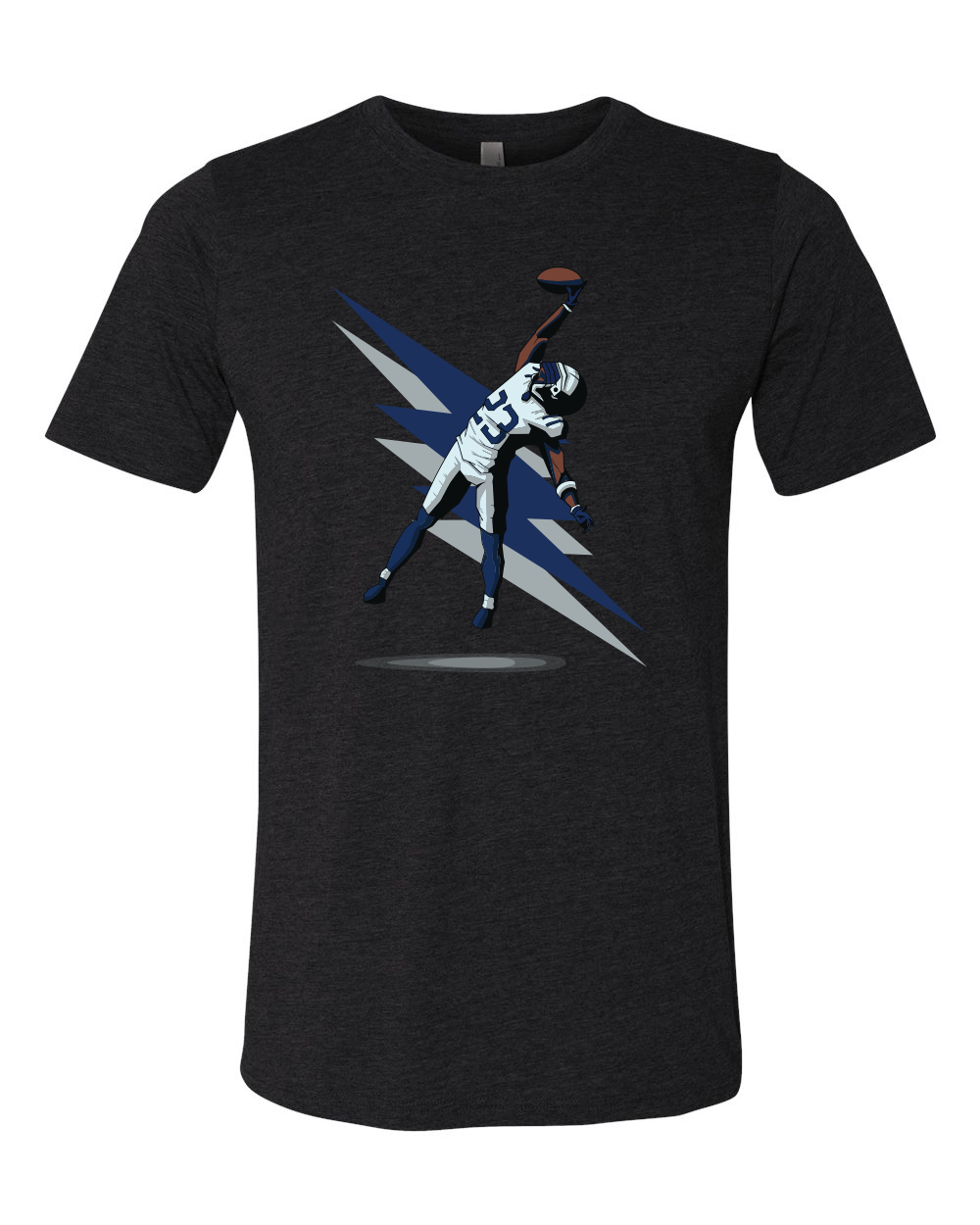 Kenny Moore Custom Interception T-shirt Black (Pre-order)