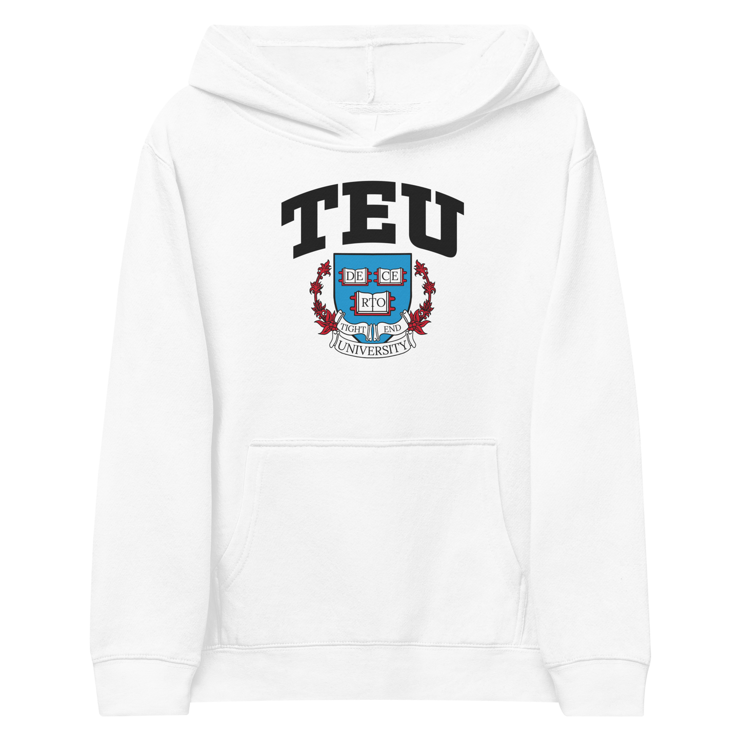 Tight End University "Emblem" Youth Hoodie