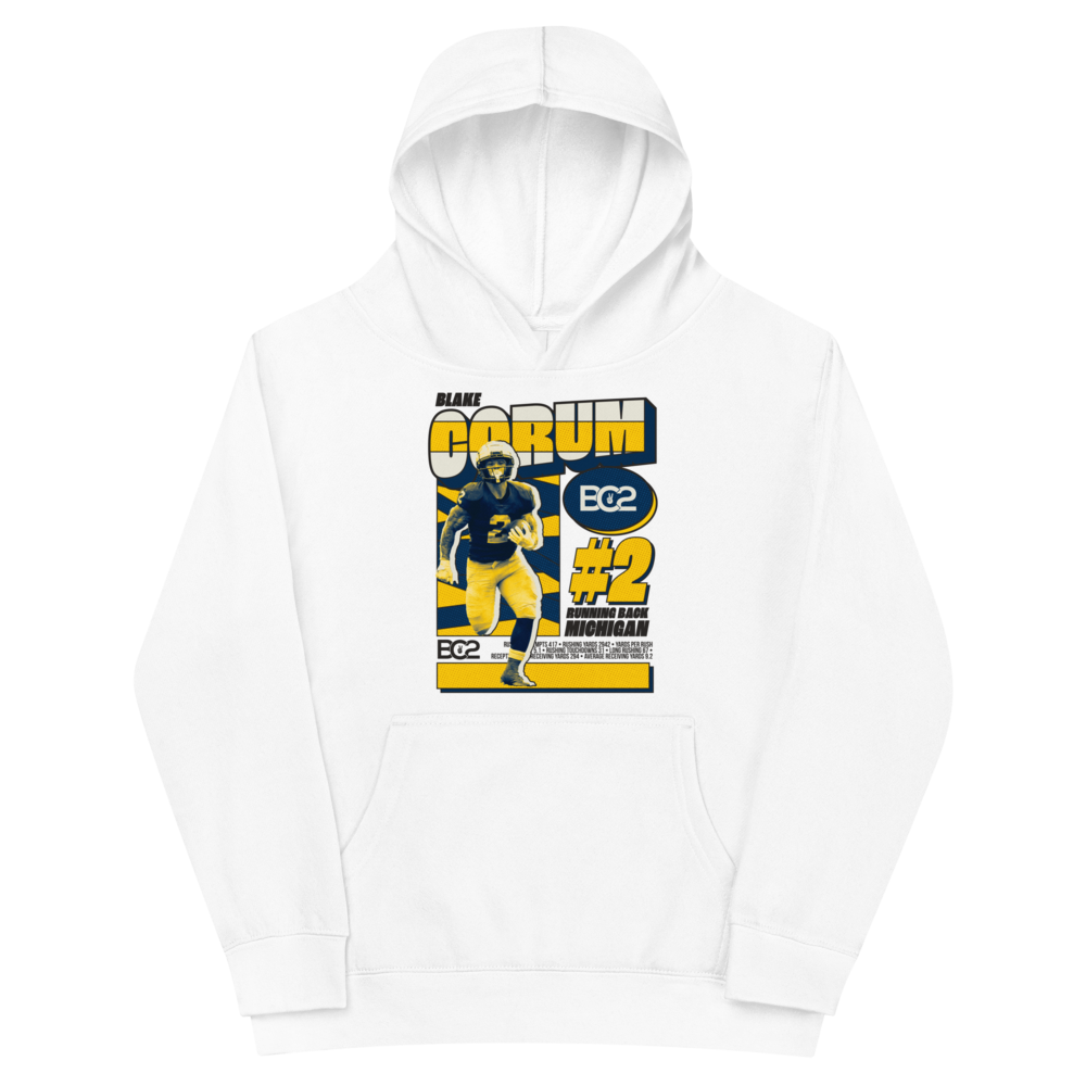 Blake Corum "Retro" Youth Hoodie