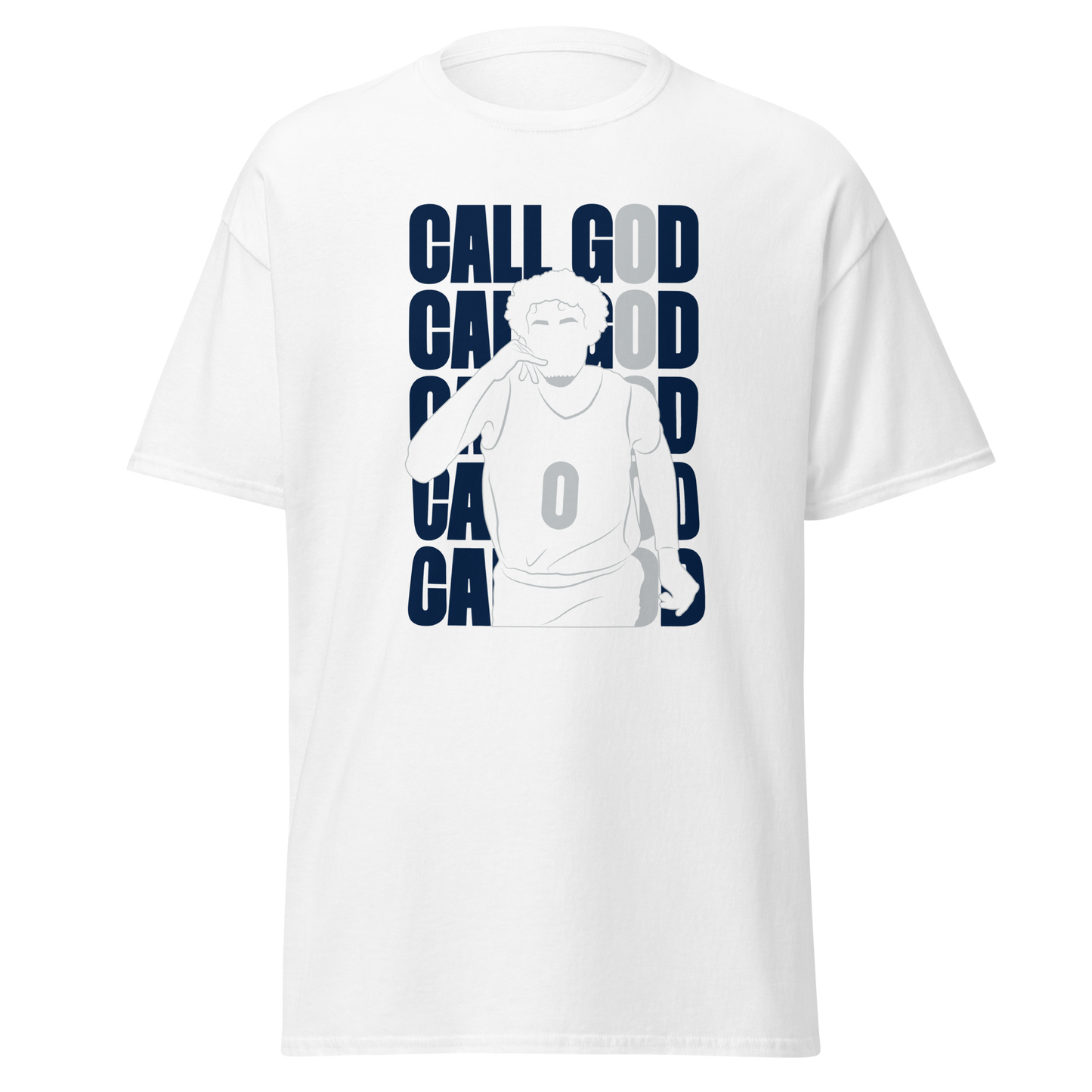 Julian Strawther "Call God" Illustration Shirt