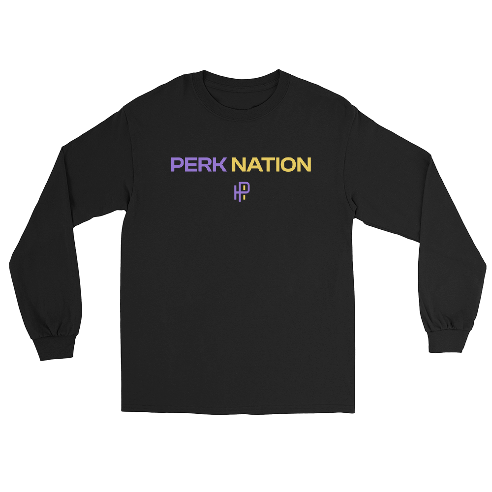 Harold Perkins " Perk Nation" Long Sleeve