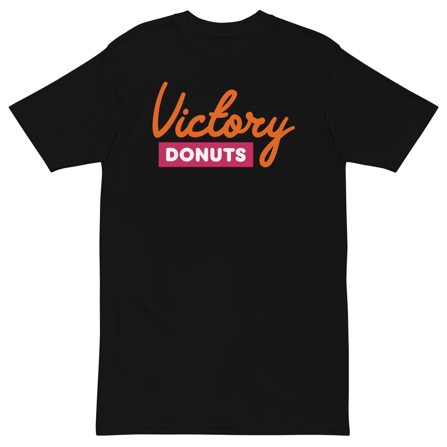 Laken Tomlinson "Victory Donuts" Dunkin' Shirt Black