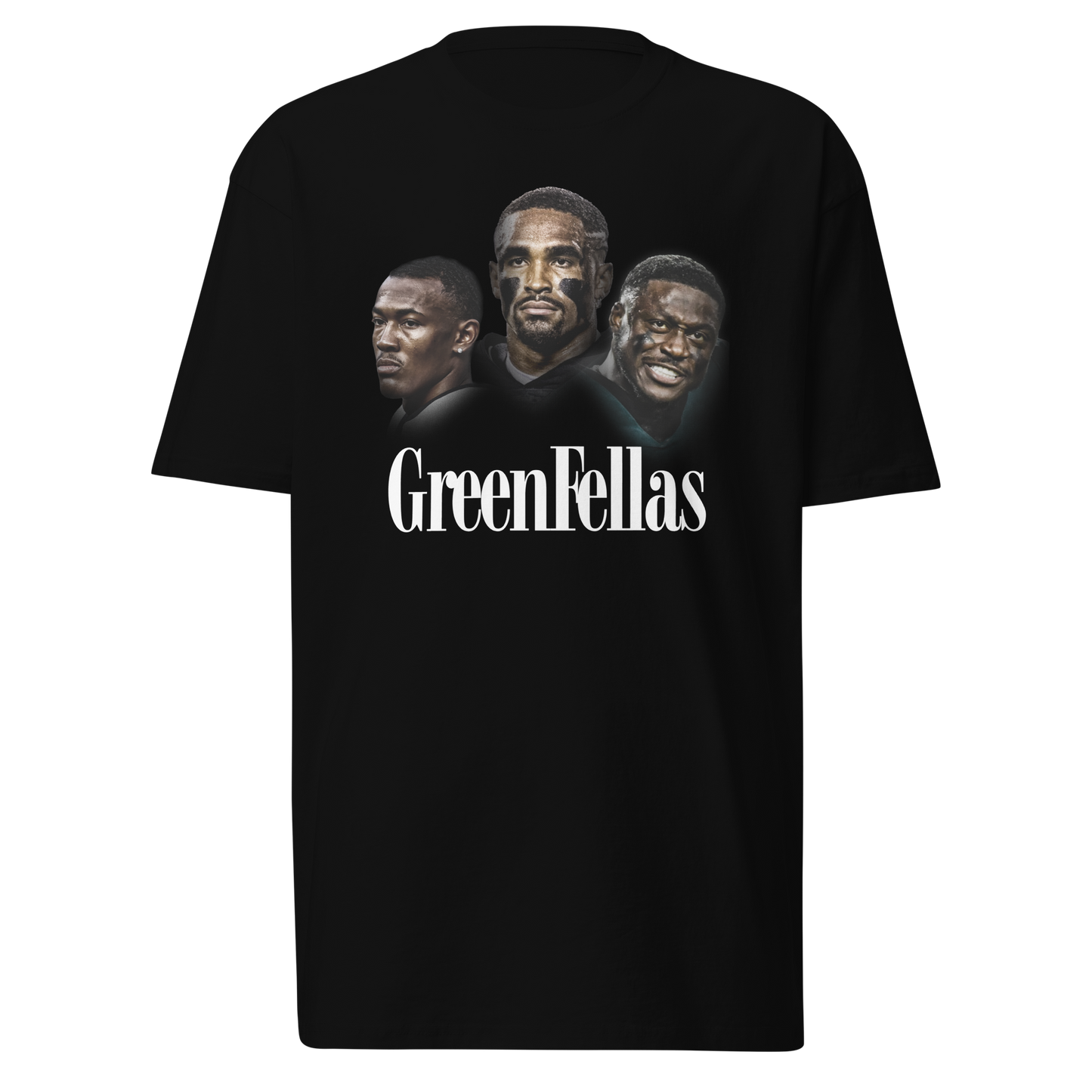 Jalen Hurts "Green Fellas" Shirt Black
