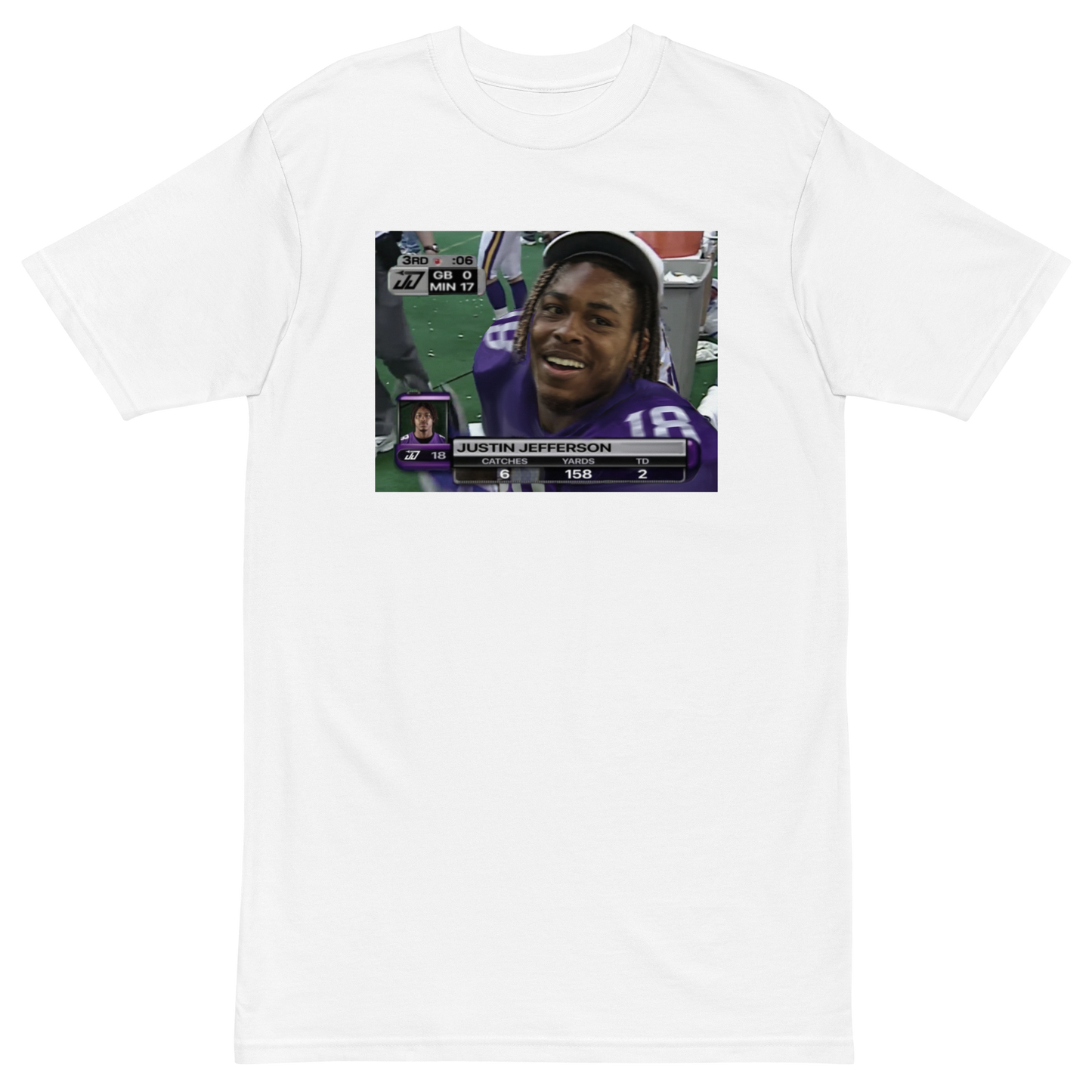 Justin Jefferson "Throwback" Shirt