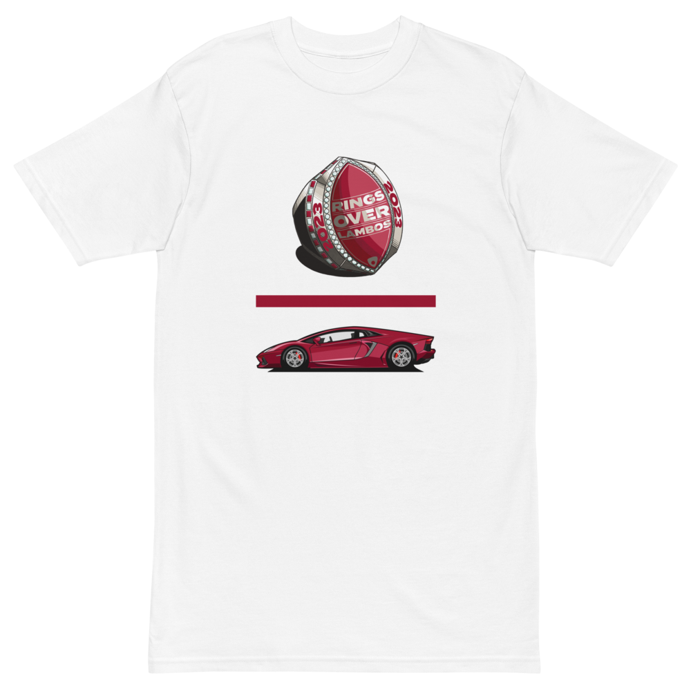 Rings Over Lambos "Equation (White)" Shirt