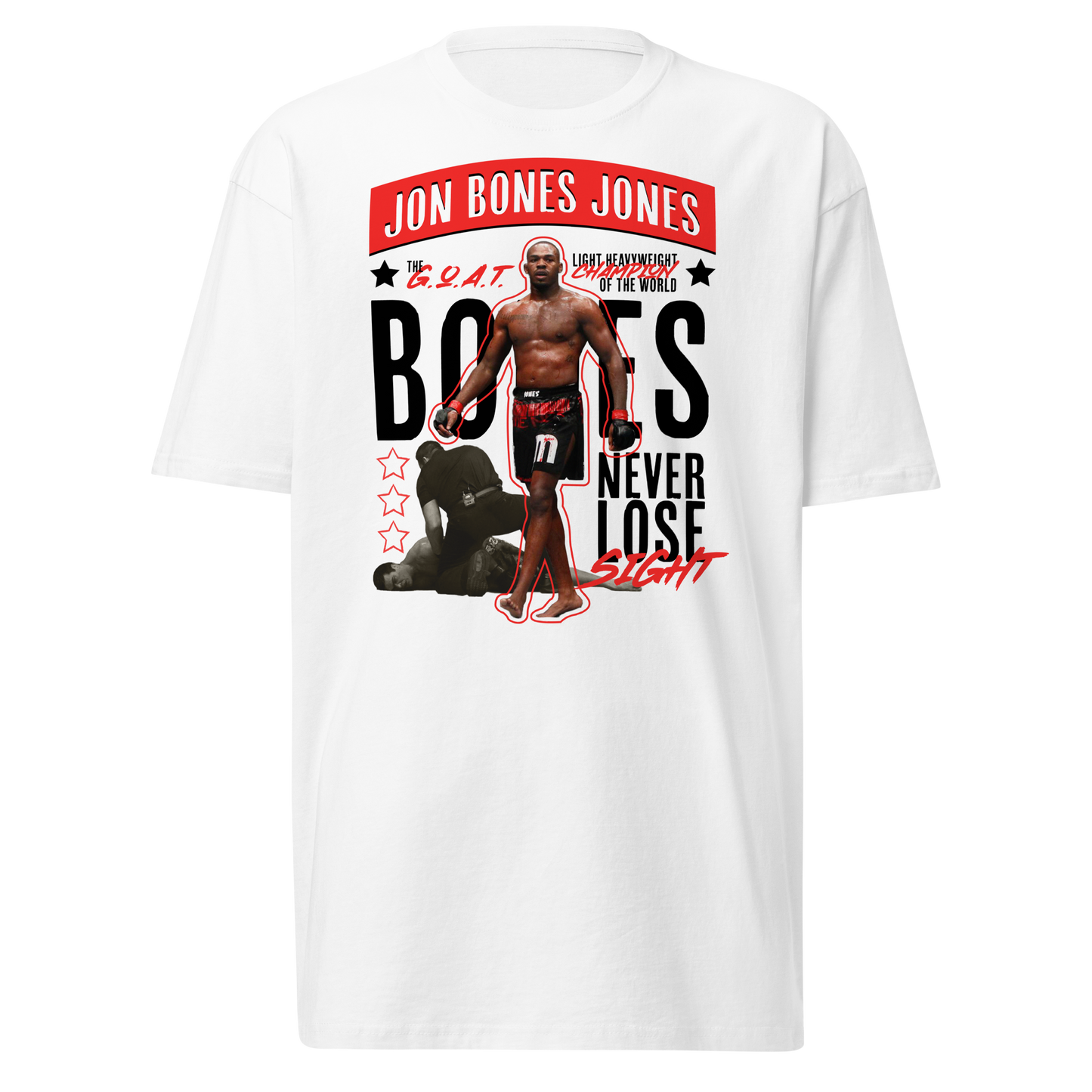 Jon Jones "GOAT" Shirt