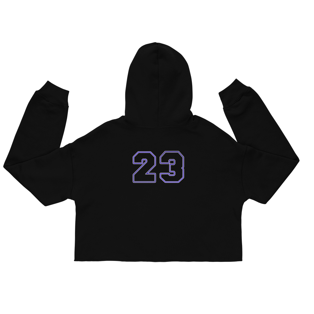 Kenny Moore Crop Top Hoodie